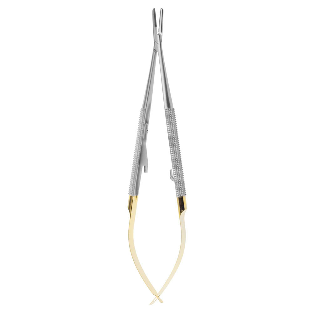 Needle holder Castroviejo 140 mm R TC (520321) Coricama