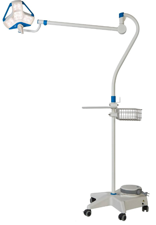 Sterile Examination Lighting HexaLuxTM Rolling Version (EXLCEILROUL) - Delynov