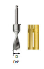 Collecteur d'os cortical avec stopper diamètre 3.0 (ABC304L) - Osstem - Delynov