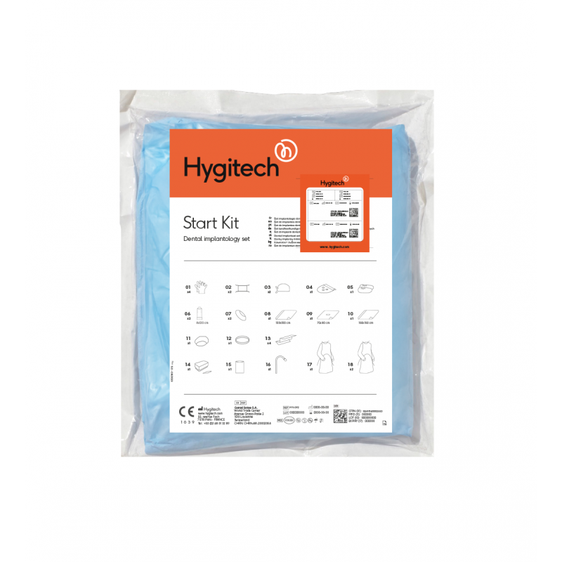 Kits Stériles Delynov Start par 1 Carton de 5 pièces - Hygitech - Delynov