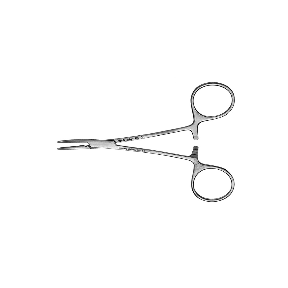 Hemostatic forceps Halsted-Mosquito no.3 12cm curved - Hu-Friedy - Delynov