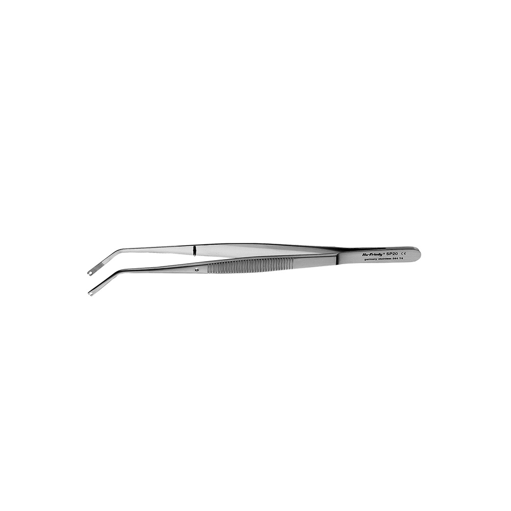 Translation: Ophthalmic Eyelid Plate Forceps 15.2cm - Hu-Friedy - Delynov