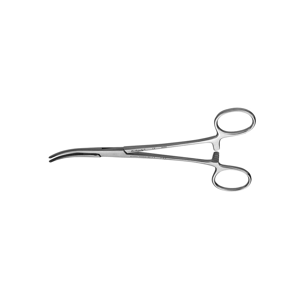 Hu-Friedy Kelly 16 cm Curved Hemostatic Forceps - Delynov