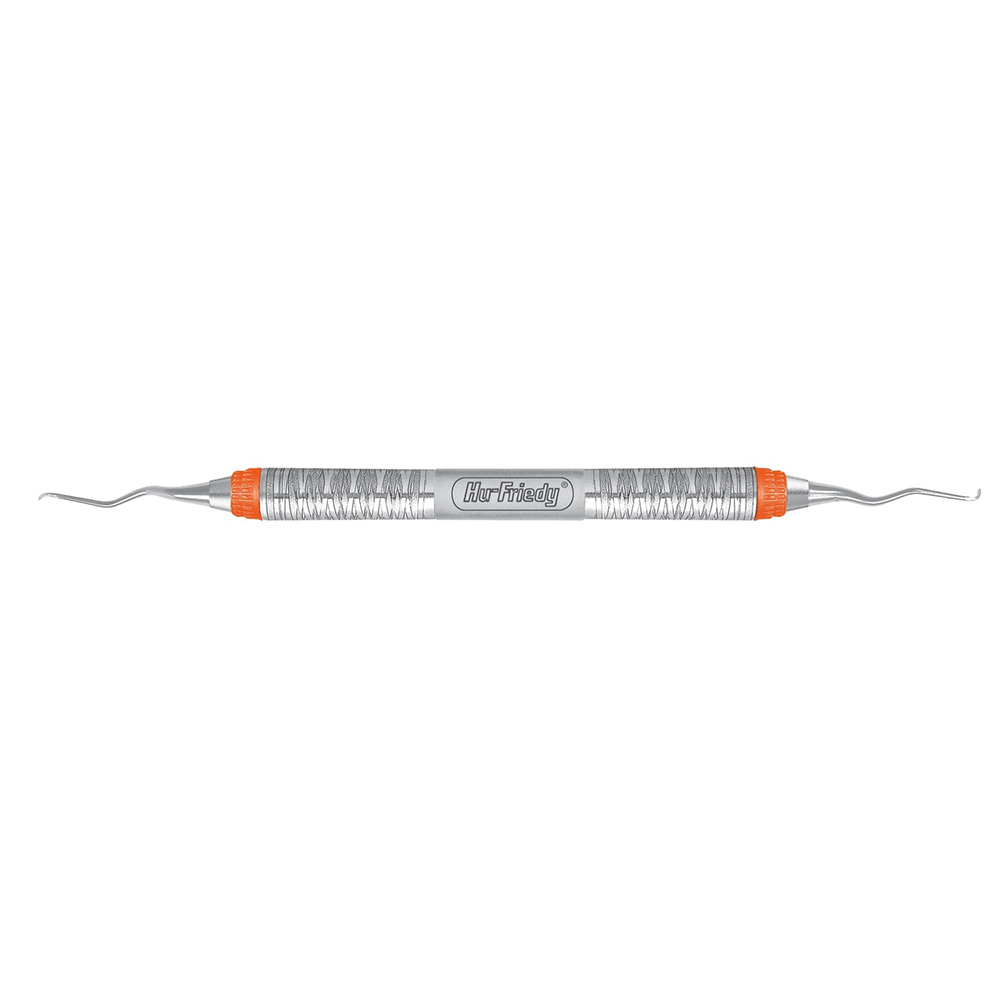 Gracey Curette No. 211/212 Handle No. 7 Orange Mini - Hu-Friedy - Delynov