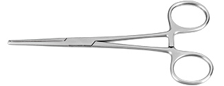 Hemostatic Forceps Kocher 14 cm - Helmut Zepf (23.104.14) - Delynov