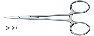 Hemostatic Micro-Halstead Forceps for Dental Surgery and Implantology - Helmut Zepf (23.062.12) - Delynov