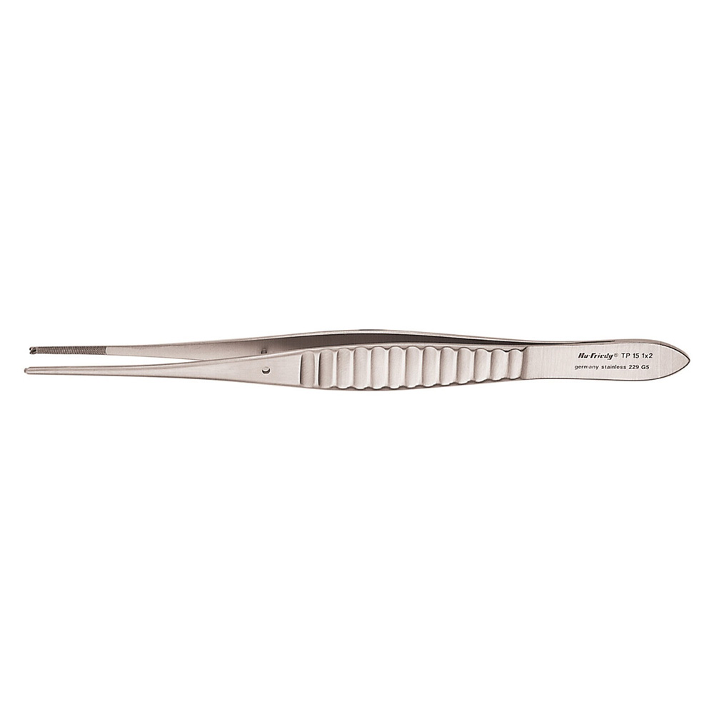 Pince à tissus Gillies 1x2 chirurgie 15cm - Hu-Friedy - Delynov