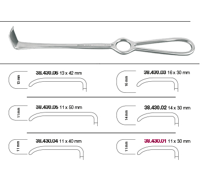 Langenbeck Retractor - Helmut Zepf (38.430.01) - Delynov