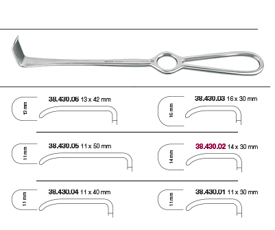 Langenbeck Retractor - Helmut Zepf (38.430.02) - Delynov