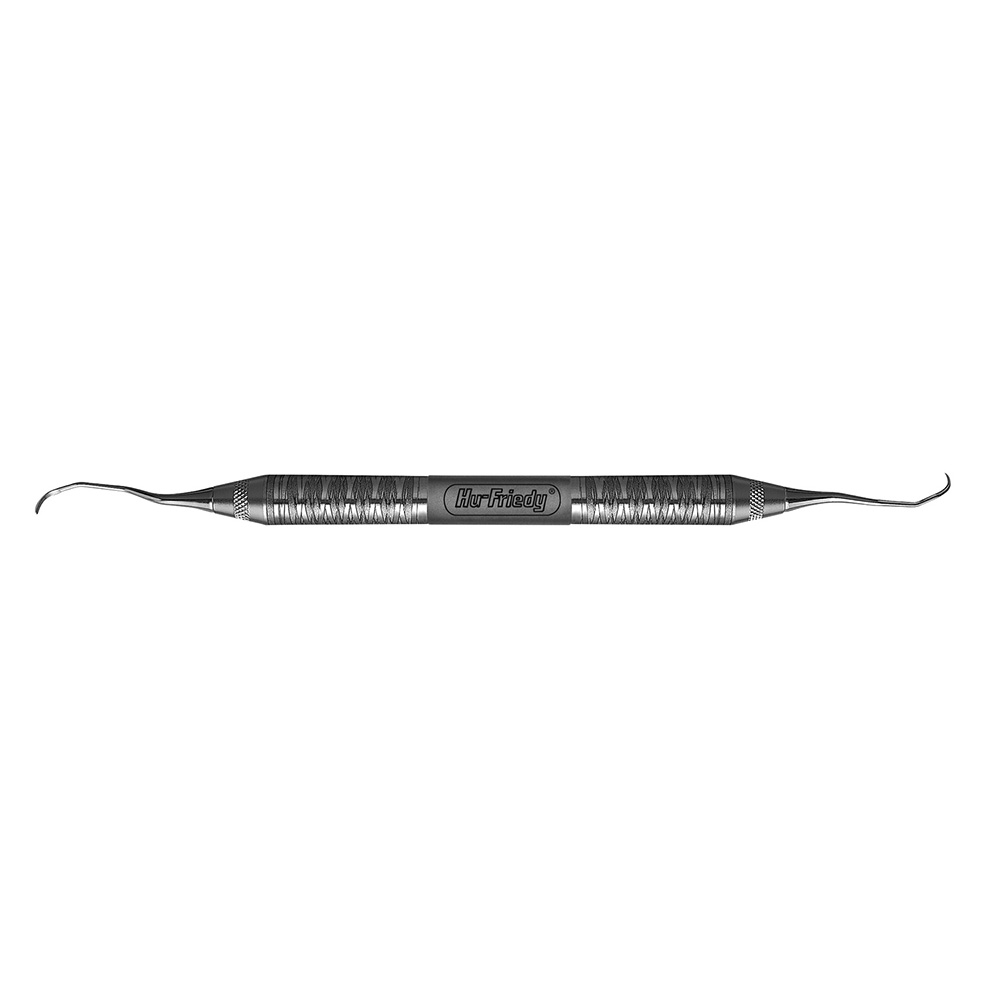 Translation of the product title: Langer Curette Number 1/2 with Number 6 Handle - Hu-Friedy - Delynov