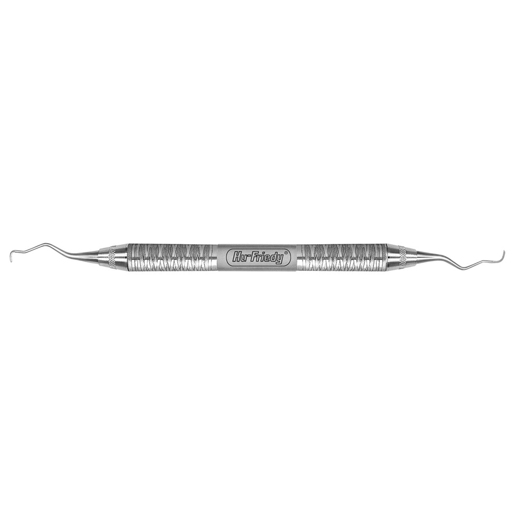 Curette Langer numéro 3/4 avec manche numéro 6 AF - Hu-Friedy - Delynov