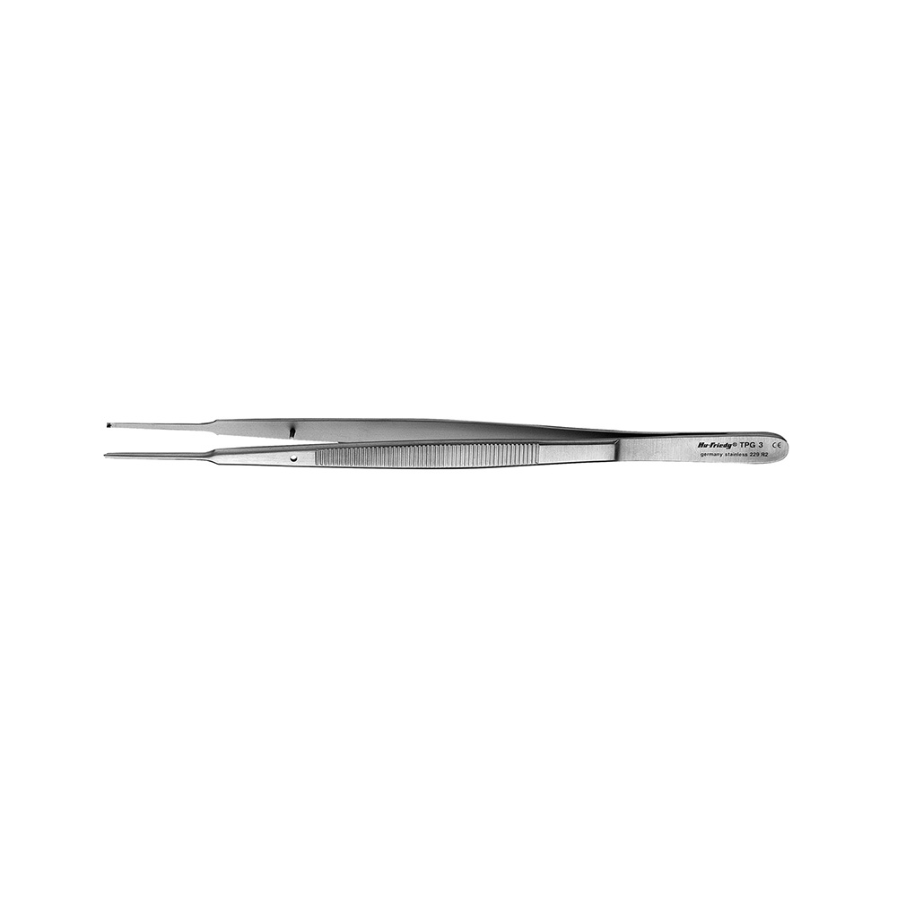 Tissue Forceps Gerald 18cm Surgery 1x2-Straight - Hu-Friedy - Delynov