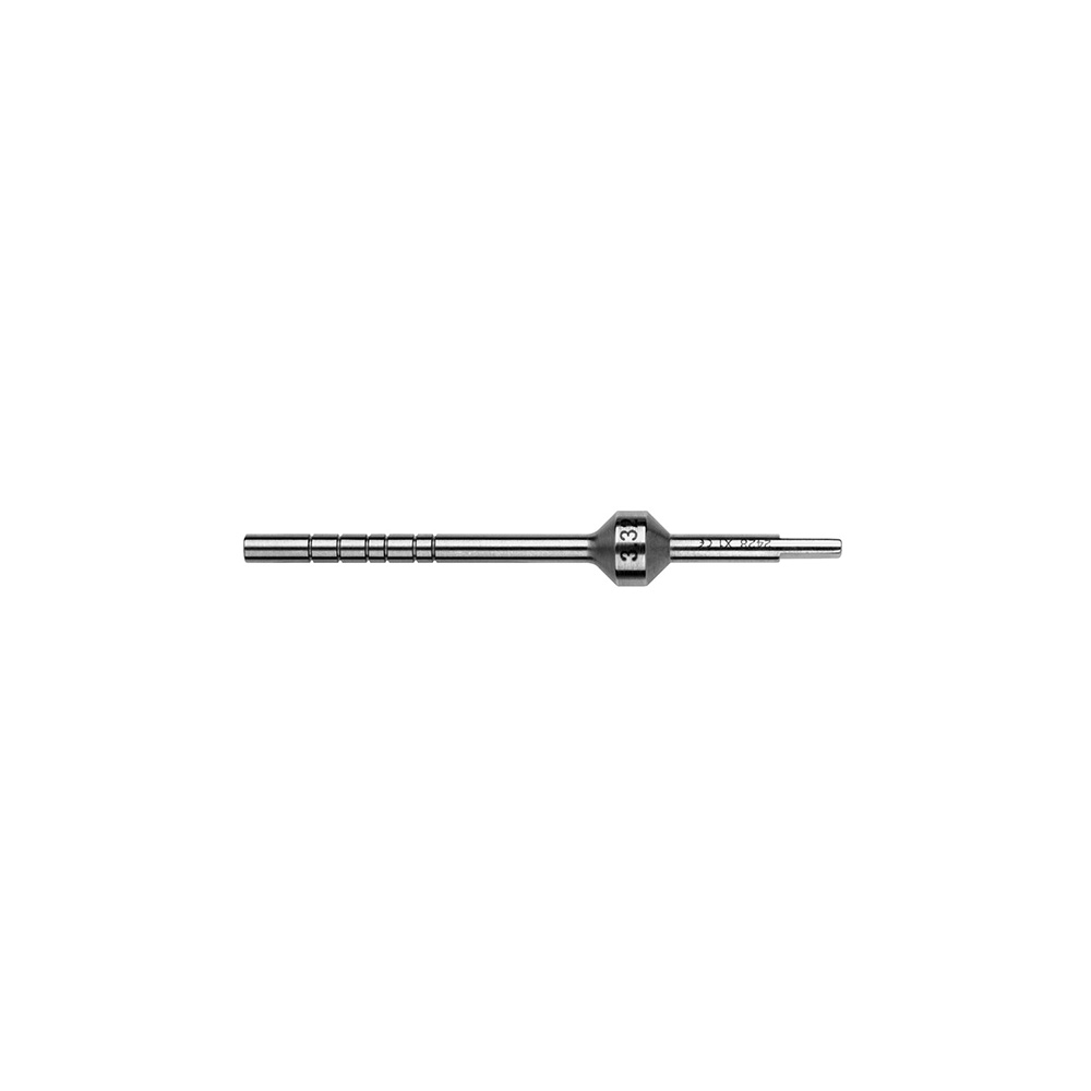 Osteotomy Bone-Pusher Number 3.32 Straight 3.2mm Cylindrical - Hu-Friedy - Delynov