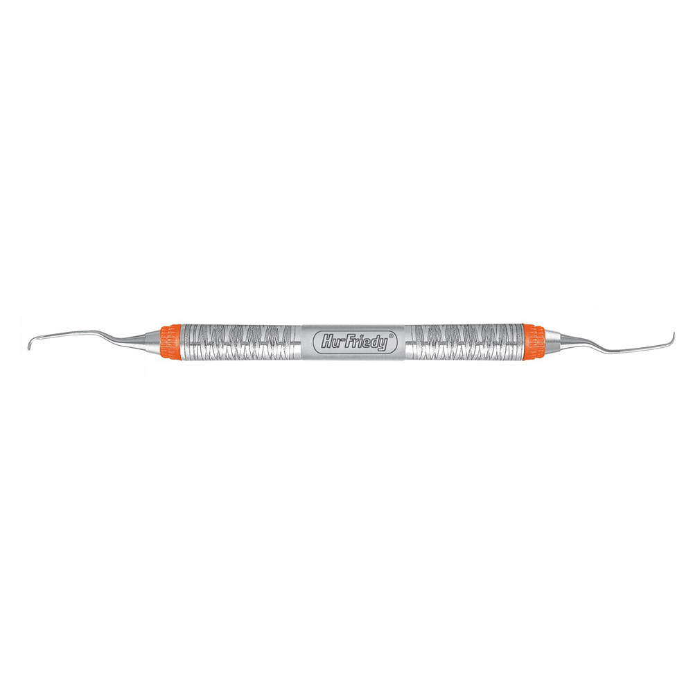 Curette Gracey n°11/12 manche n°7 orange MF mésial - Hu-Friedy - Delynov