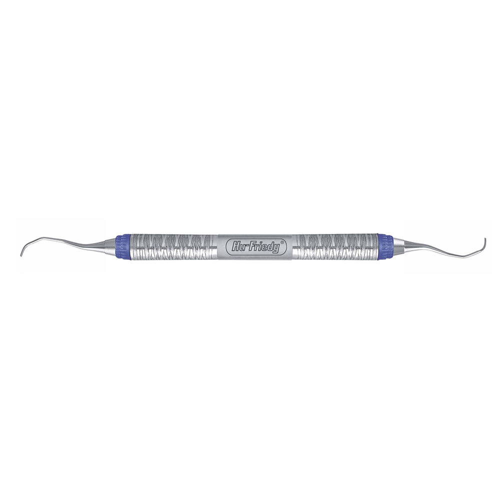 Curette Gracey n°13/14 manche n°7 bleu distal - Hu-Friedy - Delynov