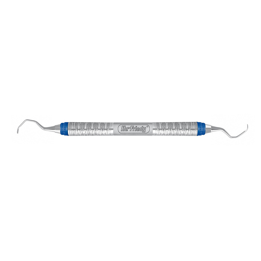 Curette Gracey n°17/18 manche n°7 bleu distal - Hu-Friedy - Delynov