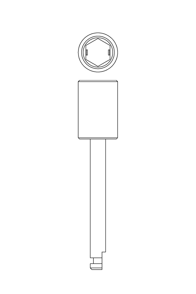 The product title translated into English is x1 long adapters for implantology spreader CA9RA - Meisinger - Hager & Meisinger GmbH (39CA9RA) (39CA9RA).