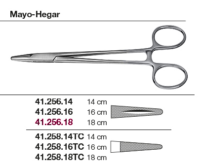 Porte-aiguille Mayo-Hegar - Helmut Zepf (41.256.18) - Delynov 