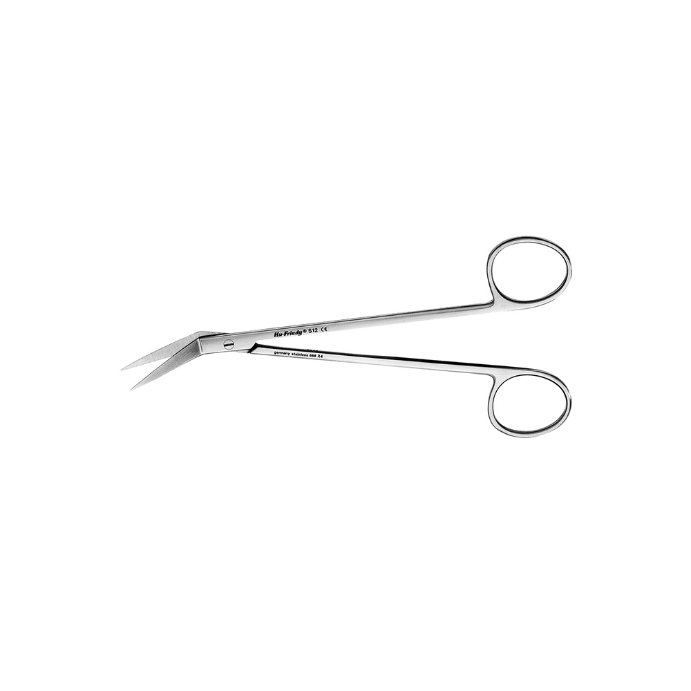 Ciseaux Locklin n°12 droits angulaires lisses 16cm - Hu-Friedy - Delynov