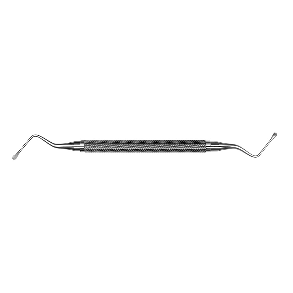 Alveolar curette Lucas number 85 handle number 522 2.5mm - Hu-Friedy - Delynov