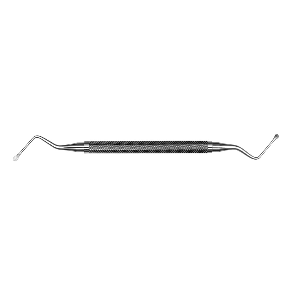 Alveolar Curette Lucas Number 86 Handle Number 522 2.8mm - Hu-Friedy - Delynov