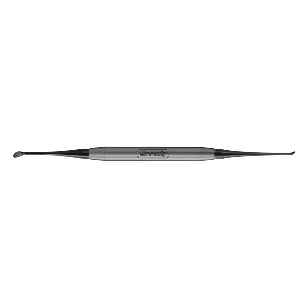 Alveolar Molt Curette Number 2/4 DE, Black Series - Hu-Friedy - Delynov