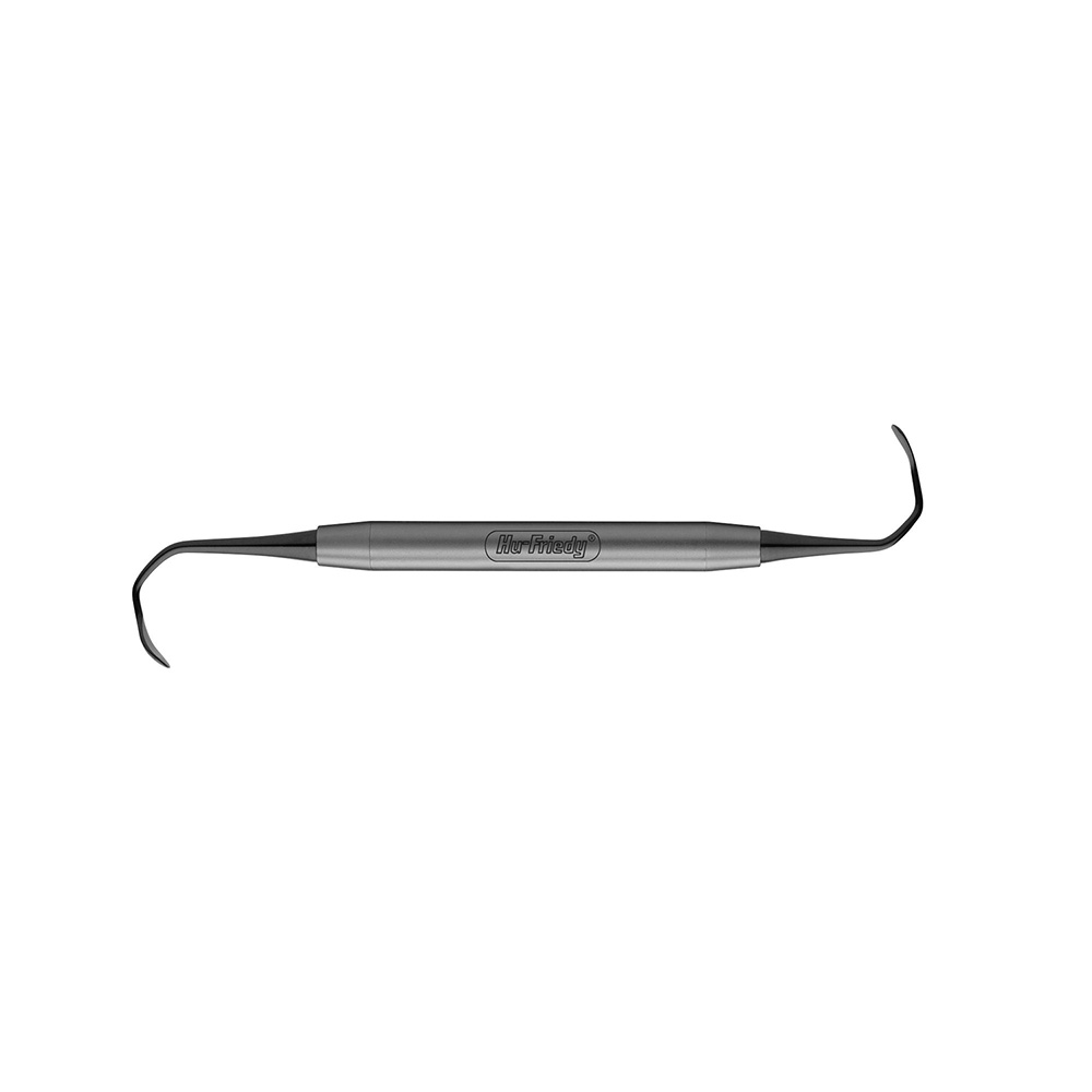 Elevated Sinus Lift Curette Kramer/Nevins Num LG/SM Curved - Black Series - Hu-Friedy - Delynov