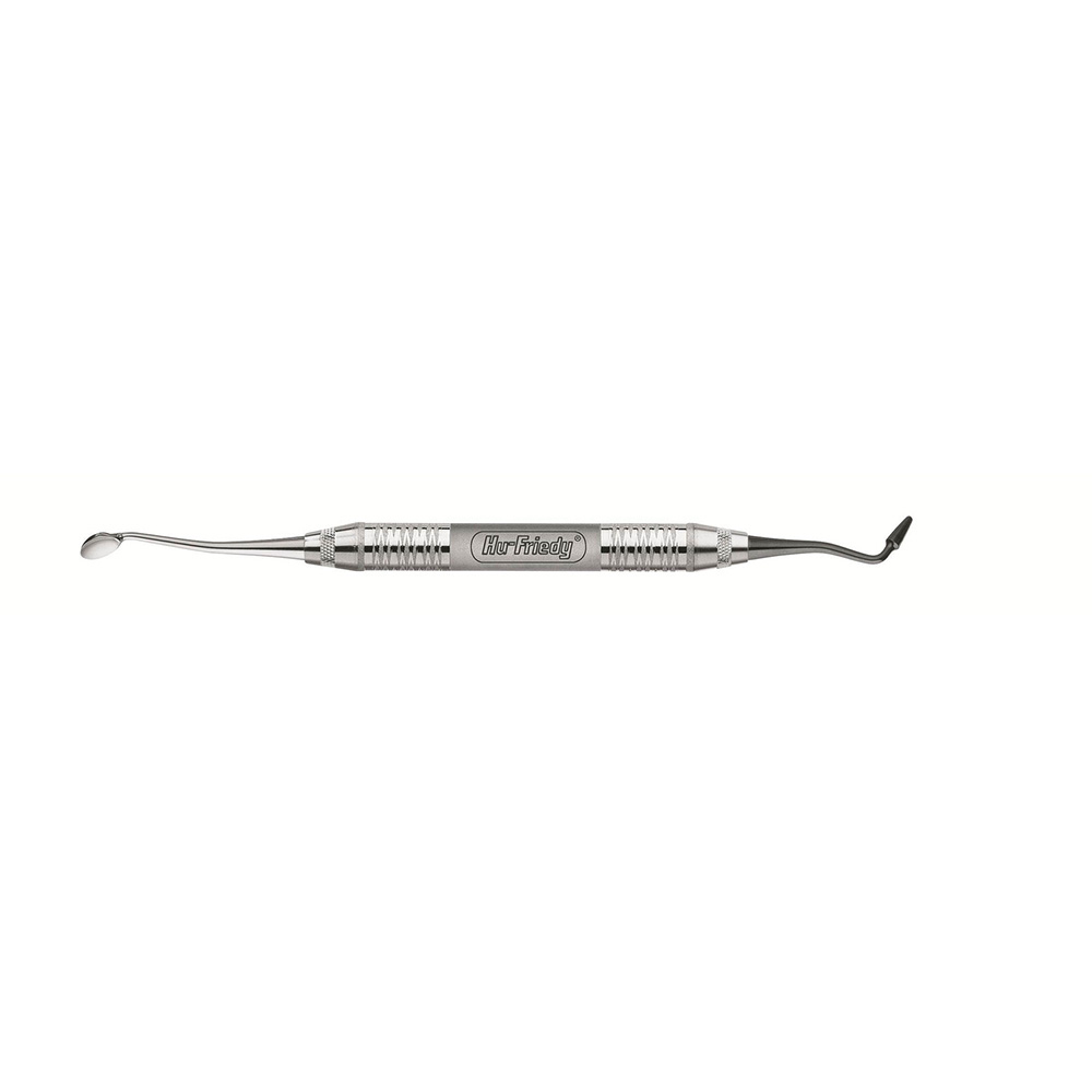 Alveolar curette/packer Euwe, short handle number 6 satin - Hu-Friedy - Delynov