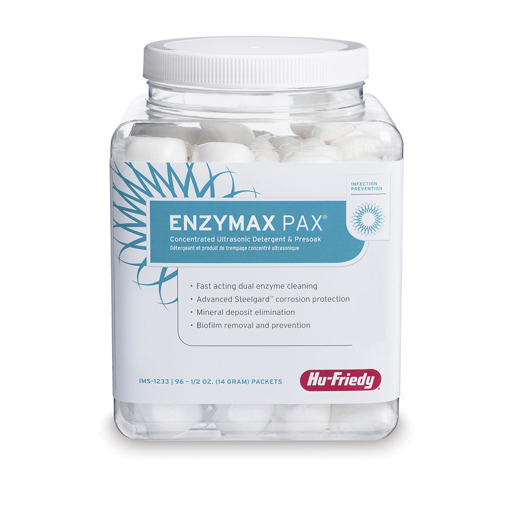 IMS Sachets Poudre Enzymax - 96 pièces - Hu-Friedy - Delynov (Produit pour l'implantologie, la chirurgie orale, la chirurgie dentaire, le chirurgien dentiste, la greffe osseuse, la chirurgie maxillo-faciale)