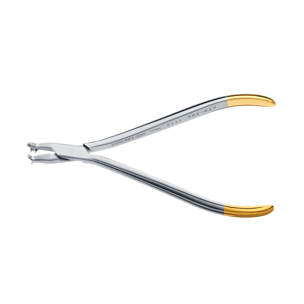 Nickel-Titanium alloy hammerhead tongue forceps for implantology and dental surgery - Hu-Friedy - Delynov.