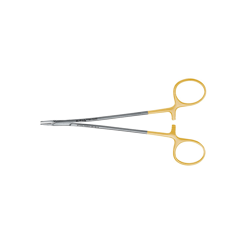 Needle holder mini Ryder n° 5092 grooved tungsten carbide 15cm - Hu-Friedy - Delynov