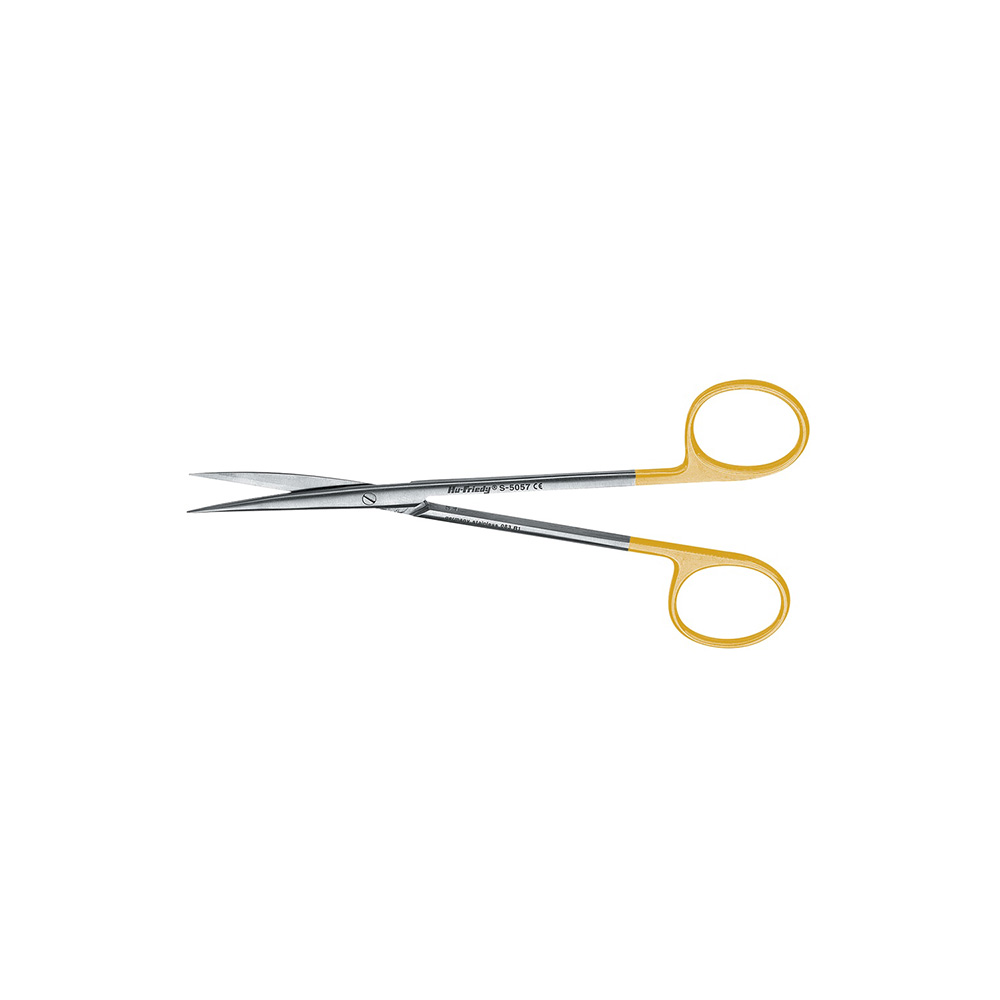 Scissors Metzenbaum Number 5057 Curved Pointed Peristaltic 14.5cm - Hu-Friedy - Delynov