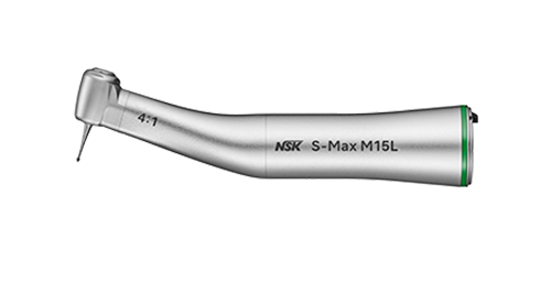 Translation: Contra-angle S-Max M15L green 4:1 NSK (C1025)