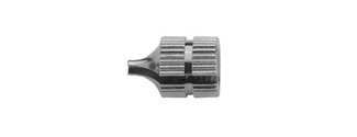 Ribbed Groove Chrome End - Helmut Zepf (19.700.00)