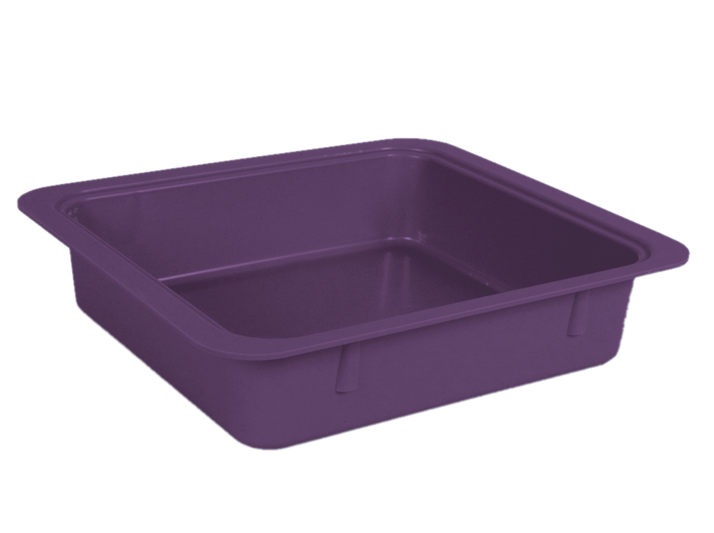 Tubs à matériaux sans accessoires prune (31,1 centimètres x 27,6 centimètres x 7,0 centimètres) - ZIRC - Delynov