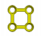 Plate of osteosynthesis matrix small 4 holes - Titamed (A05-98-004) - Delynov