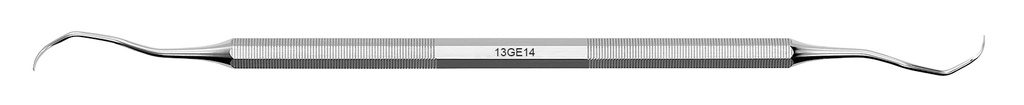 The translation of the product title Curette Gracey - Dépéler SA (13GE14) - Delynov into US English is Gracey Curette - Dépéler SA (13GE14) - Delynov.