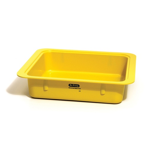 [IMS-1415] IMS Tub Bac en plastique jaune sans couvercle - Hu-Friedy - Delynov- Delynov - Quantité IMS Tub Bac en plastique jaune.