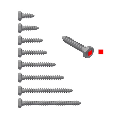 Vis d'ostéosynthèse Ø1.2 - Titamed - Delynov  (Quantité par lot de 3 vis)