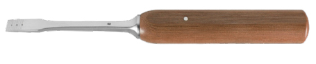 [41.550.08] MINI-LEXER CHISEL-BURIN 8 MM, 18 CM, GRADUATION IN MM (41.550.08) - Hemut ZEPF - Delynov