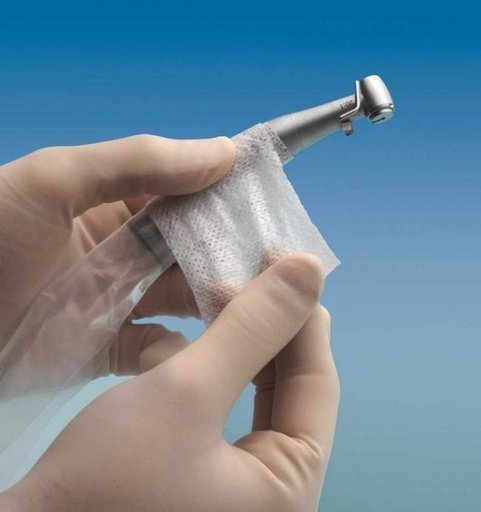 [12.U0009.00] Sterile Gauze with Adhesive Attachment 240x7cm (x50) - Omnia - Delynov