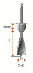 [ABC604S] Collecteur d'os cortical avec stopper, diamètre 6.0 mm, hauteur 14,9 mm - Osstem - Delynov