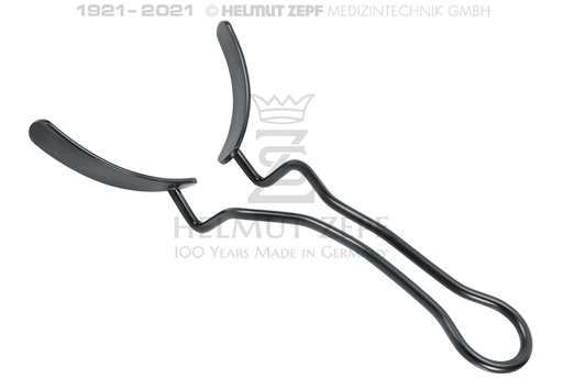 [37.454.00TI] Écarteur de joues et de lèvres Onyx pour chirurgie orale et dentaire - Helmut Zepf (37.454.00TI) - Delynov