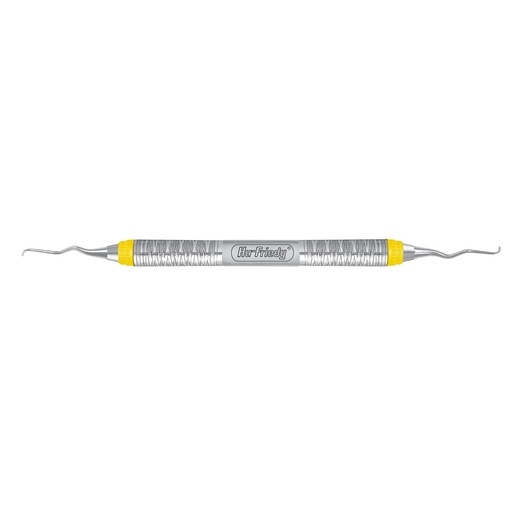 [CRU] Curette Gracey numéro 215/216 manche numéro 7 jaune mini - Hu-Friedy - Delynov