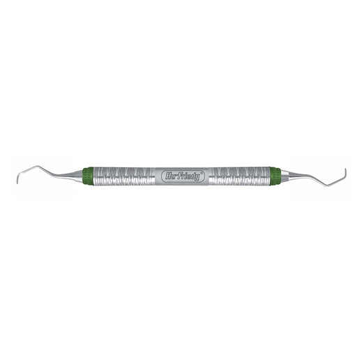 [MTS165/666] Curette Gracey n°7/8 avec manche n°7 vert - Hu-Friedy - Delynov