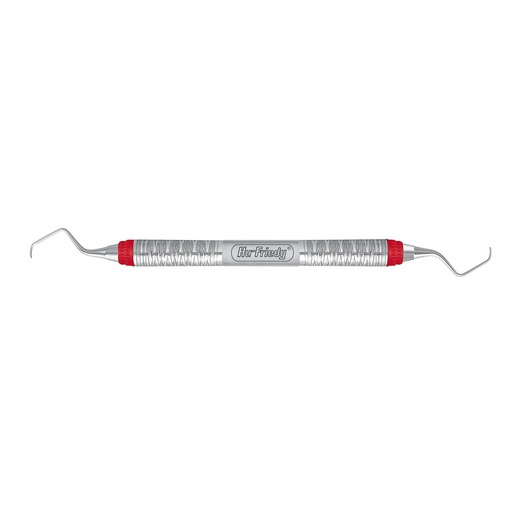 [MT26H] Curette Gracey n°9/10 avec manche n°7 rouge - Hu-Friedy - Delynov