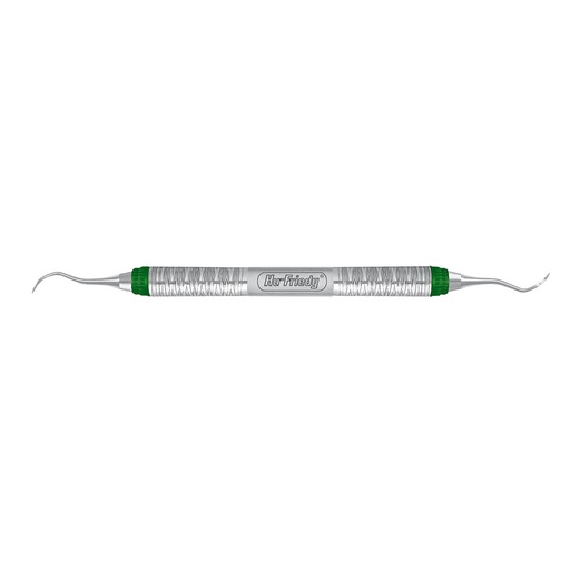 [MAT6] Decalcifying Kaplan Number 333/334 with Number 7 Green Mini Handle - Hu-Friedy - Delynov