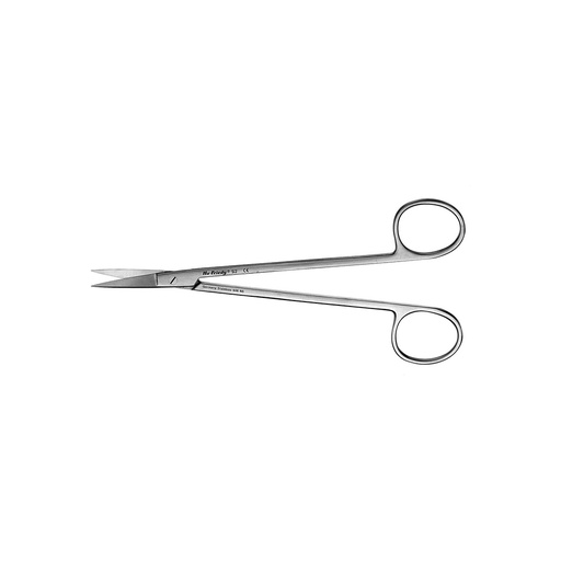 [SRP11/12R7] Scissors kelly number 2, straight serrated sharp 16cm - Hu-Friedy - Delynov