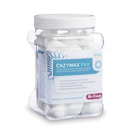 [IMS-1232] IMS Détergent Enzymax PAX 32 sachet poudre à 14gr. - Hu-Friedy - Delynov