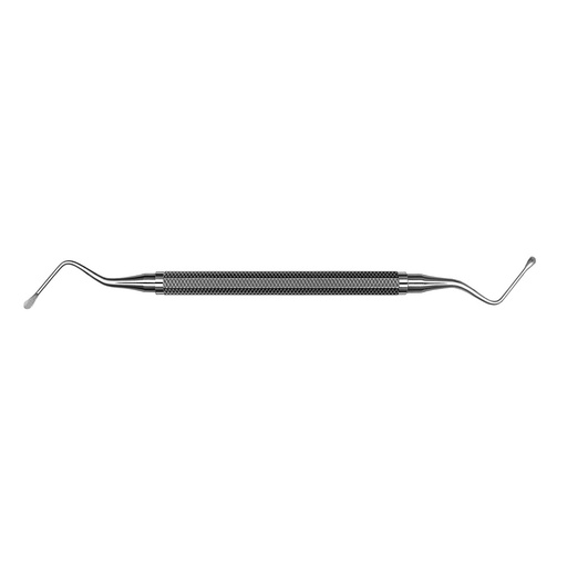 [SSG9] Alveolar curette Lucas number 85 handle number 522 2.5mm - Hu-Friedy - Delynov